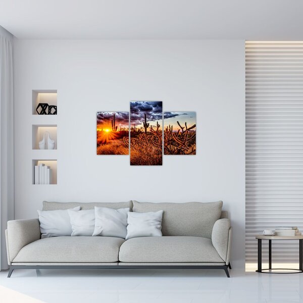 Slika - Zlatni sat pustinje (90x60 cm)