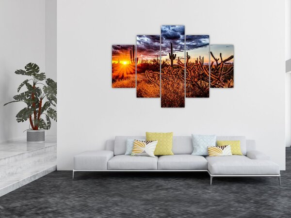 Slika - Zlatni sat pustinje (150x105 cm)