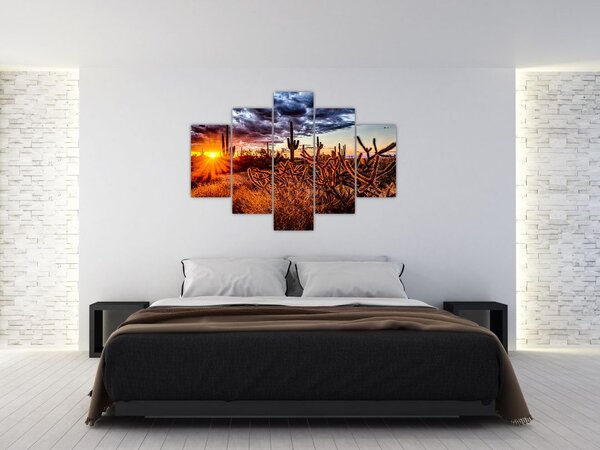 Slika - Zlatni sat pustinje (150x105 cm)