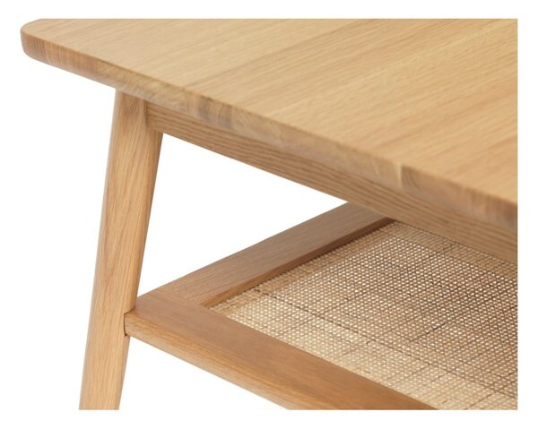 Stolić za kavu s pločom stola u dekoru hrasta u prirodnoj boji 60x120 cm Barrali – Unique Furniture