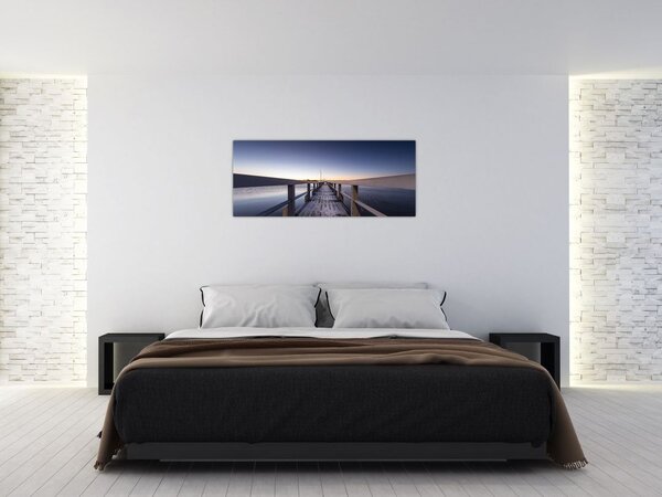 Slika - Na molu (120x50 cm)