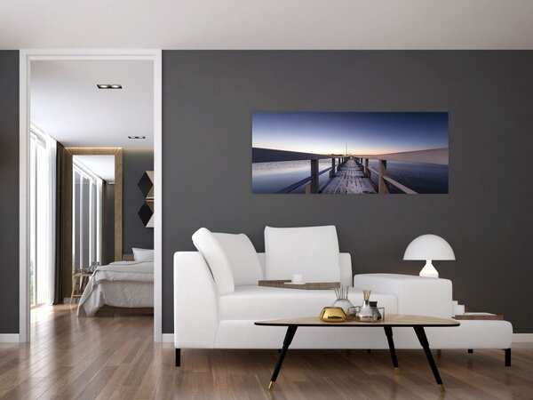 Slika - Na molu (120x50 cm)