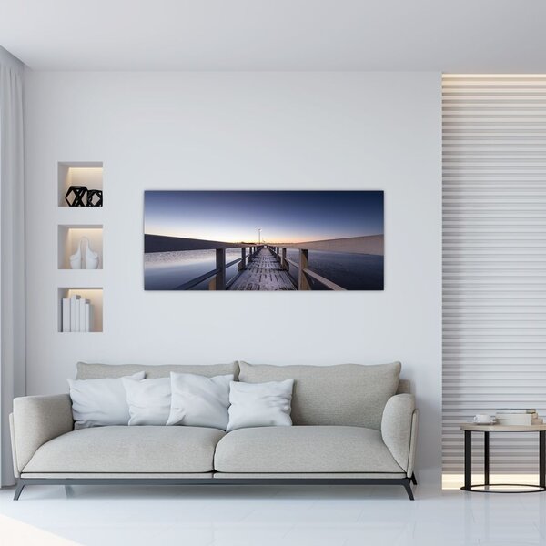 Slika - Na molu (120x50 cm)