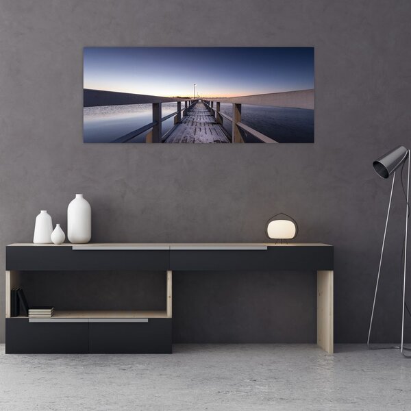 Slika - Na molu (120x50 cm)