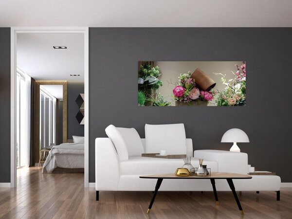 Slikanje - Ruže za tebe (120x50 cm)