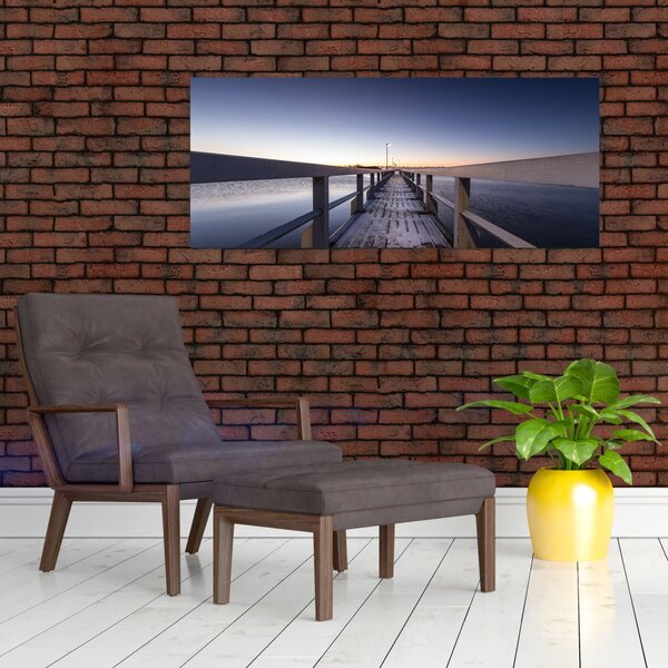 Slika - Na molu (120x50 cm)