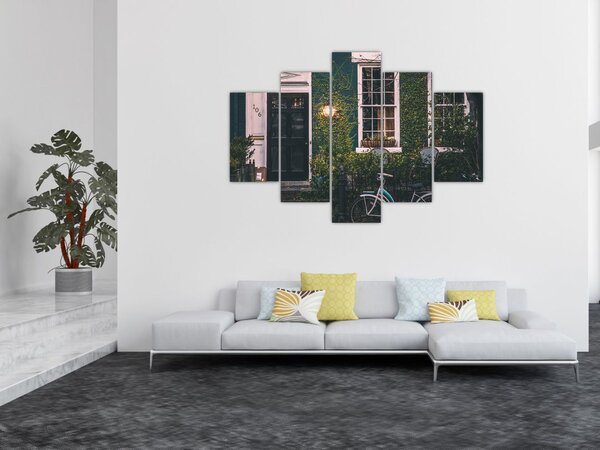 Slika - Kod kuće nakon vožnje (150x105 cm)