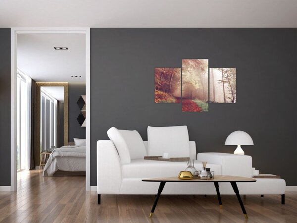Slika - Jesenja šetnja šumom (90x60 cm)