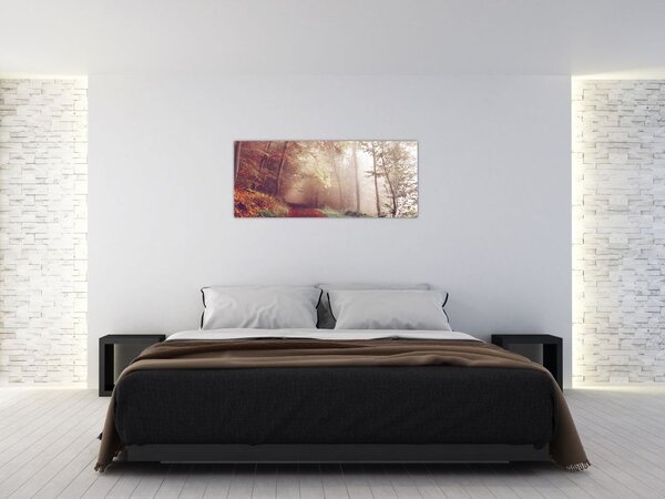 Slika - Jesenja šetnja šumom (120x50 cm)
