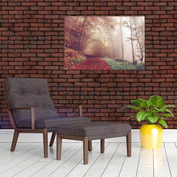 Slika - Jesenja šetnja šumom (90x60 cm)