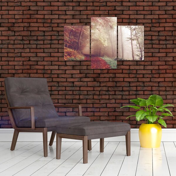 Slika - Jesenja šetnja šumom (90x60 cm)
