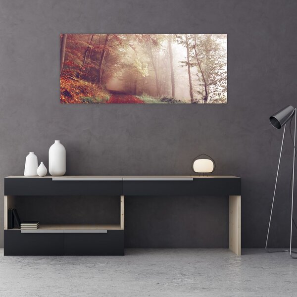 Slika - Jesenja šetnja šumom (120x50 cm)