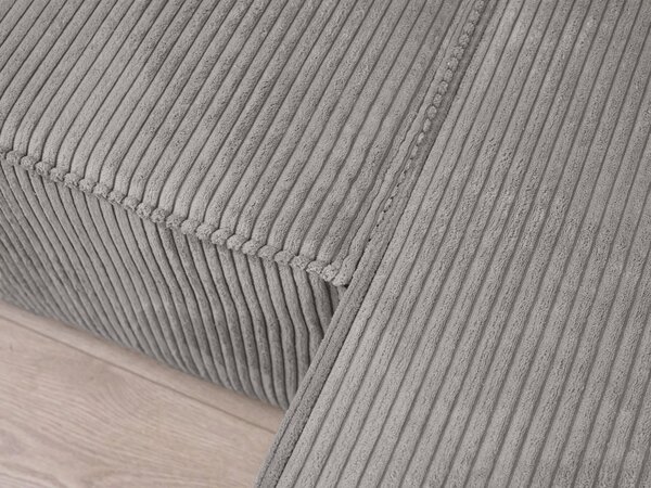 Kutna garnitura u obliku slova U SMART COSARO 295x140 cm, svjetlosiva