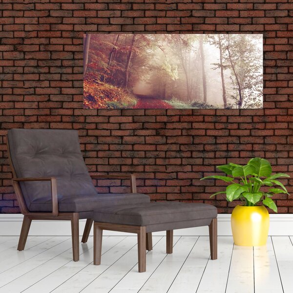Slika - Jesenja šetnja šumom (120x50 cm)