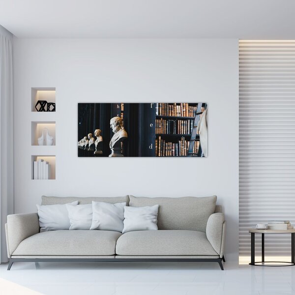 Slika - U knjižnici (120x50 cm)