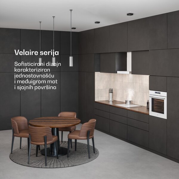 Klarstein Velaire Ugradbena pećnica Bijela, 74L, A+, 3160 W, 60 cm