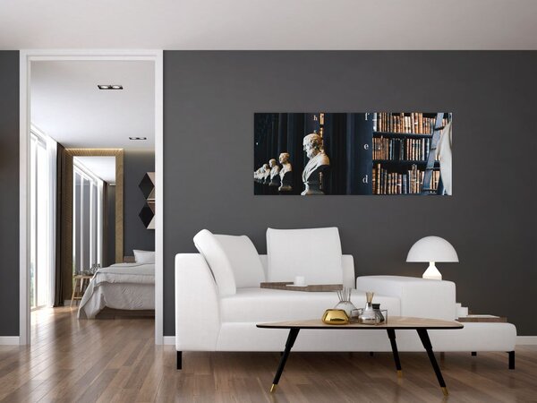 Slika - U knjižnici (120x50 cm)
