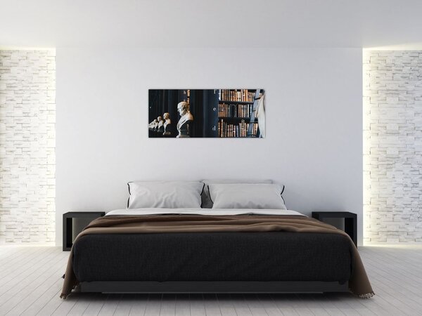 Slika - U knjižnici (120x50 cm)