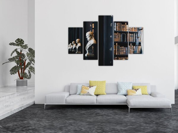 Slika - U knjižnici (150x105 cm)