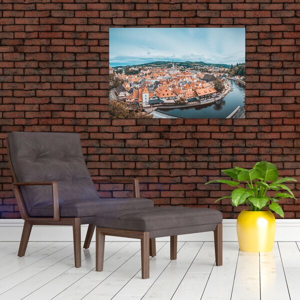 Slika - Český Krumlov (90x60 cm)