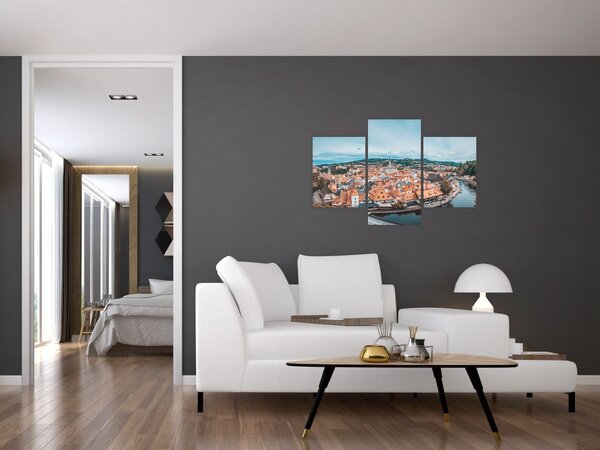 Slika - Český Krumlov (90x60 cm)