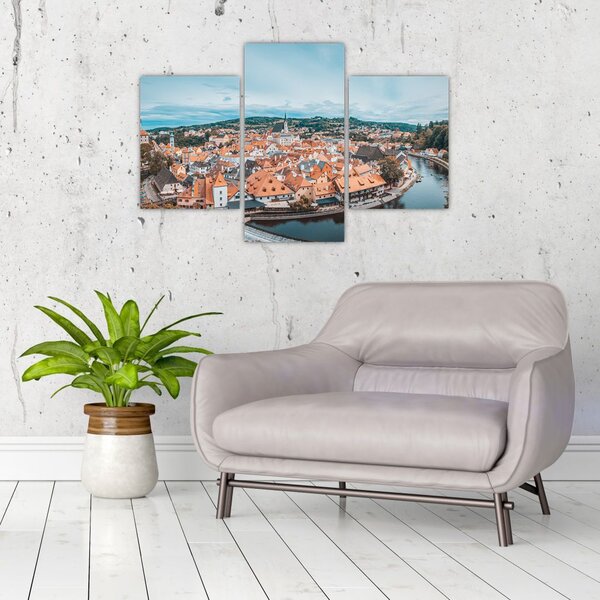 Slika - Český Krumlov (90x60 cm)