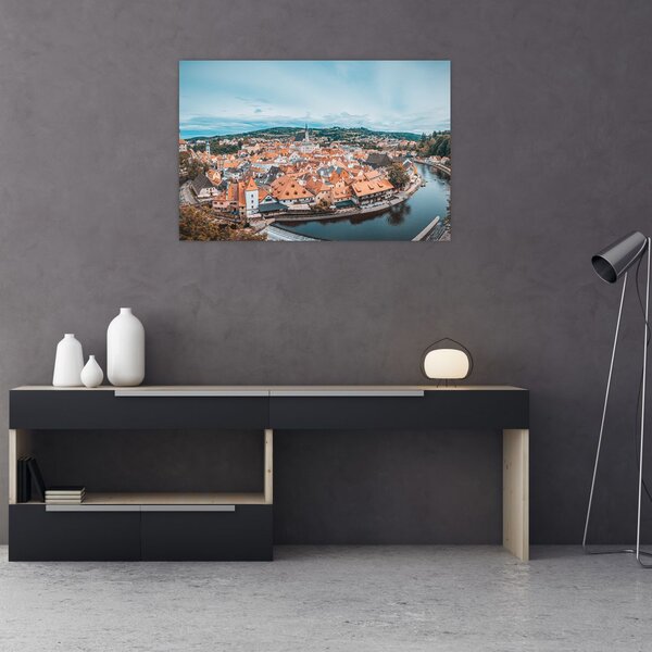 Slika - Český Krumlov (90x60 cm)