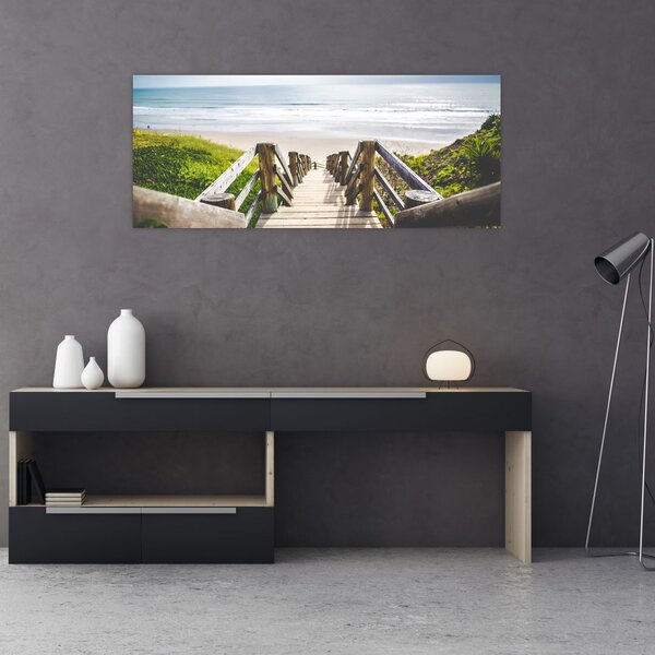 Slika - Ulaz na plažu (120x50 cm)