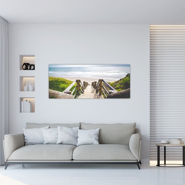 Slika - Ulaz na plažu (120x50 cm)
