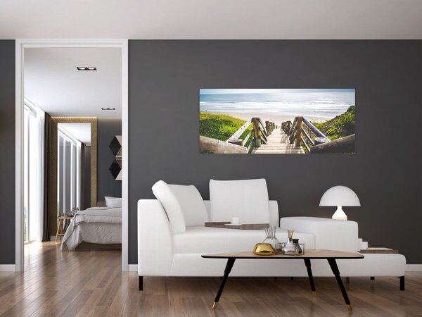 Slika - Ulaz na plažu (120x50 cm)