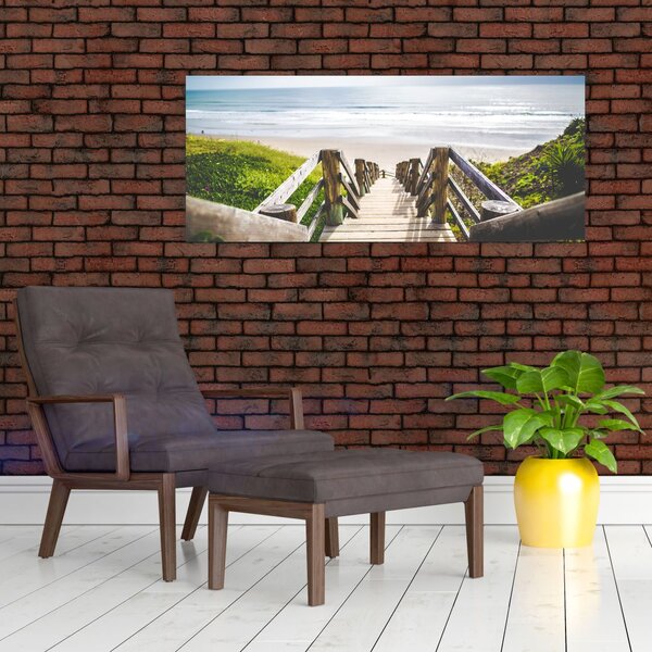 Slika - Ulaz na plažu (120x50 cm)