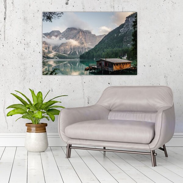 Slika - Lake Prags (90x60 cm)