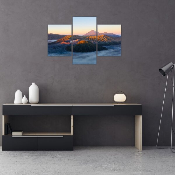 Slika planine Bromo u Indoneziji (90x60 cm)