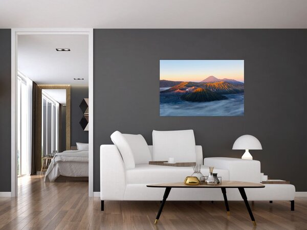 Slika planine Bromo u Indoneziji (90x60 cm)