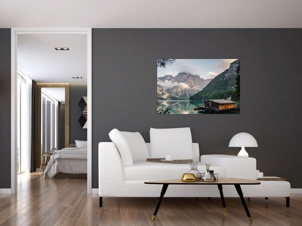 Slika - Lake Prags (90x60 cm)