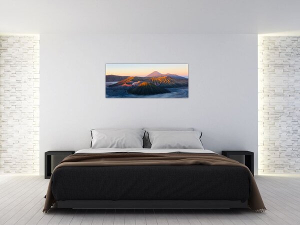 Slika planine Bromo u Indoneziji (120x50 cm)