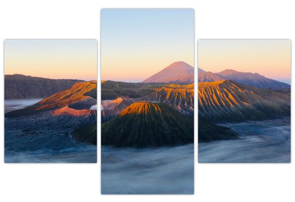 Slika planine Bromo u Indoneziji (90x60 cm)