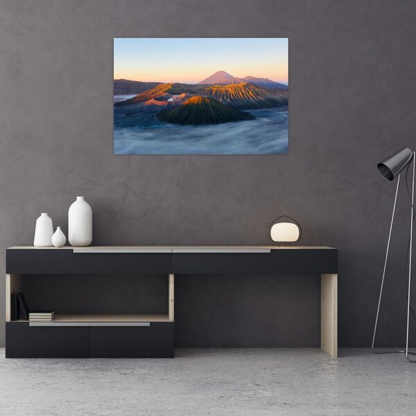 Slika planine Bromo u Indoneziji (90x60 cm)