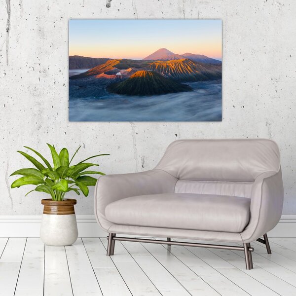 Slika planine Bromo u Indoneziji (90x60 cm)