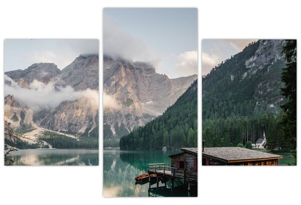 Slika - Lake Prags (90x60 cm)