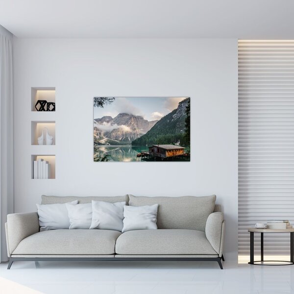Slika - Lake Prags (90x60 cm)