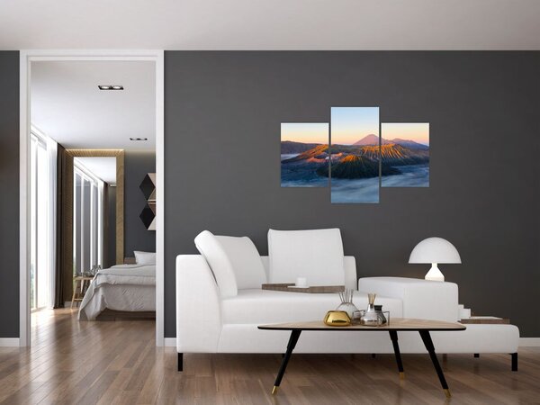 Slika planine Bromo u Indoneziji (90x60 cm)