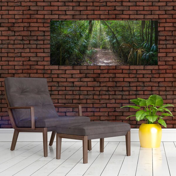 Slika - Sunčeve zrake u džungli (120x50 cm)