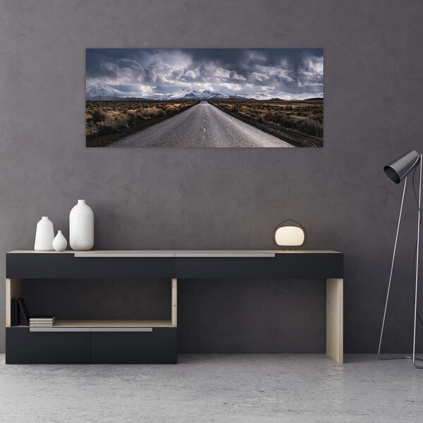 Slika ceste u pustinji (120x50 cm)