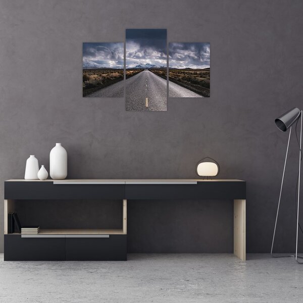 Slika ceste u pustinji (90x60 cm)