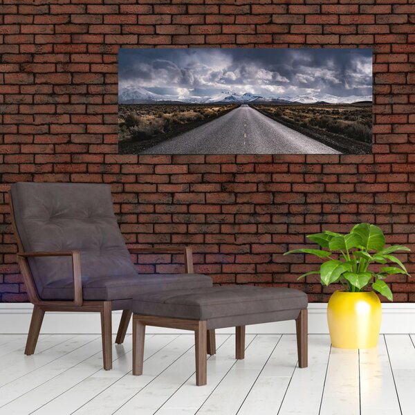 Slika ceste u pustinji (120x50 cm)