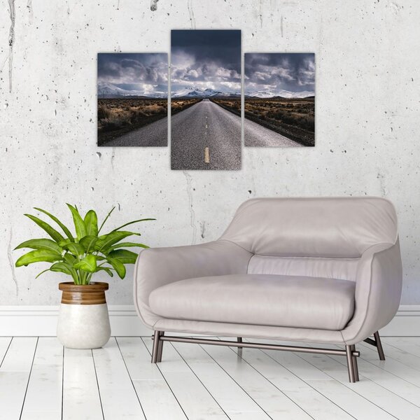 Slika ceste u pustinji (90x60 cm)