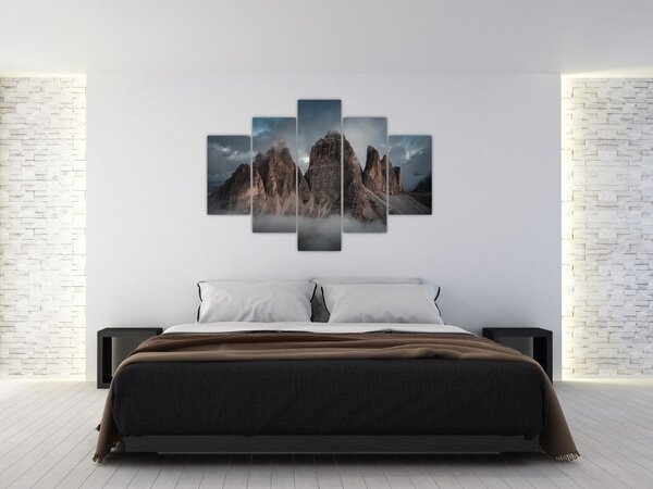 Slika - Tri zuba, talijanski Dolomiti (150x105 cm)