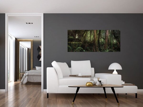 Slika - Tajanstvena šuma (120x50 cm)