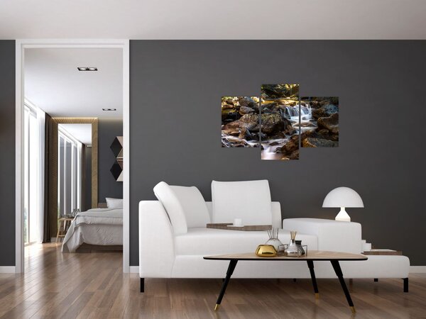 Slika kamenitog potoka (90x60 cm)